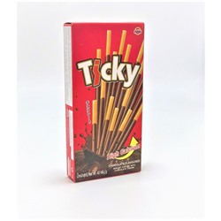 Бисквитные палочки Ticky покрытые шоколадным кремом, 40 г