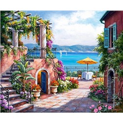 Картина по номерам 40х50 - Тосканская терраса