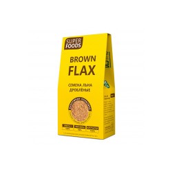 Семена коричневого льна дробленые Brown Flax, 100г К 0617