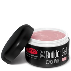 Моделирующий гель камуфлирующий розовый Builder Gel PNB 15 ml