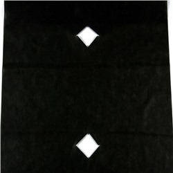 Материал мульчирующий, с перфорацией, 10 × 0,8 м, плотность 60, с УФ-стабилизатором, чёрный, «Агротекс»