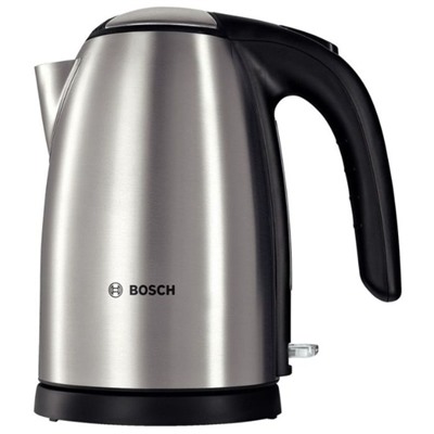 Чайник электрический Bosch TWK7801, 2400 Вт, 1.7 л, серебристый