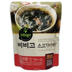 Суп мисо с водорослями и говядиной Миёккук Bibigo CJ, Корея 500 г (1-2 порц.) Акция