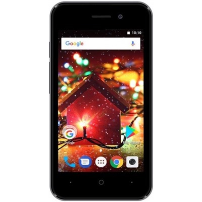 Смартфон Digma HIT Q401 Grey, 8Gb, 2sim, 4" TN, 800х480, 2Mp, серый