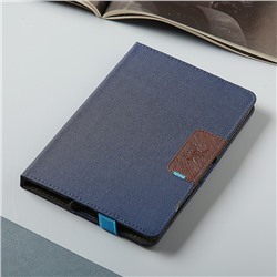 Чехол для эл. книги PocketBook 614/615/624/625/626/640, ткань, синий