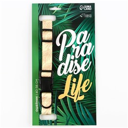 Ошейник Paradise life, застёжка - фастекс, 2.5 см, 40-55 см