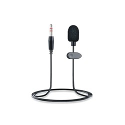 Микрофон петличный для ПК KIN KM-001, разьем 3,5мм, 1,8м