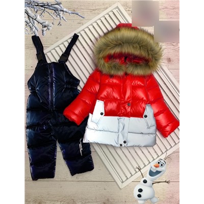 Костюм детский зимний: куртка и полукомбинезон арт. 891782