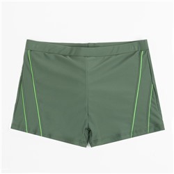 Плавки купальные для мальчика MINAKU "Спорт" цвет зелёный, рост 98-104