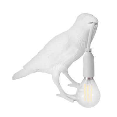 Настольная лампа 16766/1WT E14 40Вт белый 29,5х12х18 см