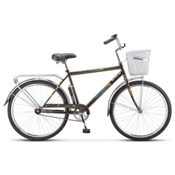 Велосипед 26" Stels Navigator-200 Gent, Z010, размер рамы 19", цвет оливковый