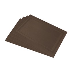 Набор 4-х салфеток 45*30 см "Шоколад" PVC (Модель HS-103)
