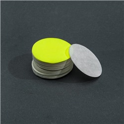 Фильтры d 55 мм, жёлтая лента, марка ФОБ,  очень быстрой фильтрации, 100 шт