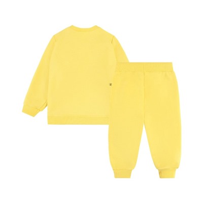 Костюм детский: свитшот и брюки, рост 86 см, цвет желтый