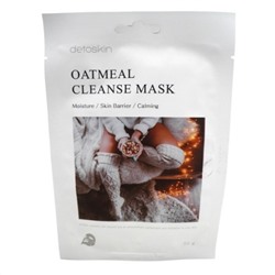 DETOSKIN. Тканевая маска очищающая на основе овсянки, OATMEAL CLEANSE MASK 30 г