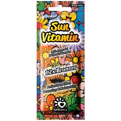 Крем для загара в солярии «Sun Vitamin» SolBianca