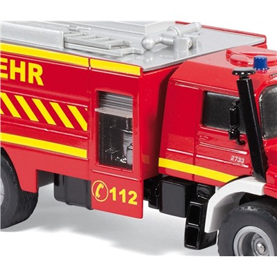 Пожарный автомобиль Siku "Mercedes-Benz Zetros"