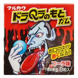 Жевательная резинка Дракула со вкусом колы Marukawa, Япония, 11,1 г