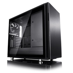 Корпус Fractal Design Define R6 Blackout Edition TG, без БП, ATX, черный