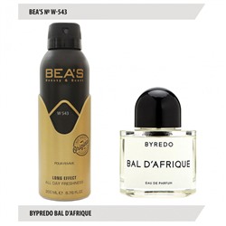 Дезодорант Beas W543 Byredo Parfums Bal D`Afrique For Women deo 200 ml