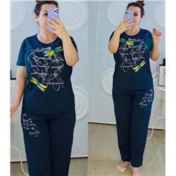 Пижама женская: футболка и штаны  арт. 886193