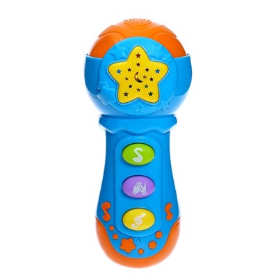 Музыкальная игрушка «Микрофон», световые и звуковые эффекты