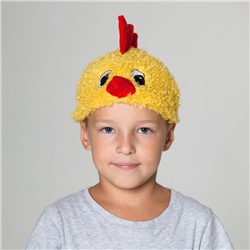 Карнавальная  шапка "Цыпленок" обхват головы 52-55см