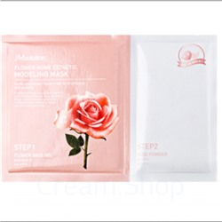 JMsolution Альгинатная маска с экстрактом розы Flower Home Esthetic,50гр+5гр