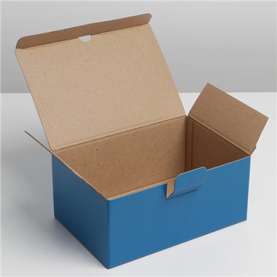 Коробка складная «Синяя», 30 х 23 х 12 см
