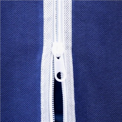 Шкаф для одежды, 119×44×172 см, цвет синий