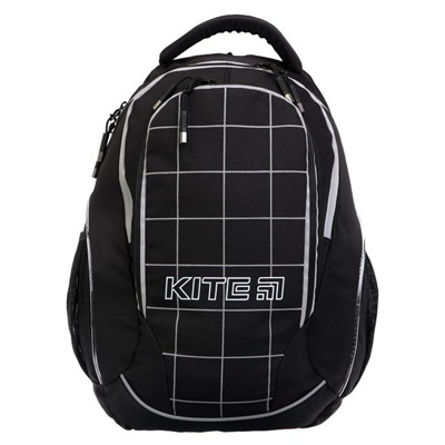 Рюкзак молодежный, Kite 816, 45 х 32 х 14 см, с эргономичной спинкой, LED элементы (светящиеся), чёрный