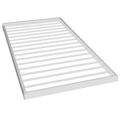 Кровать «Вероника Мини Плюс», 200 × 80 cм, каркас белый