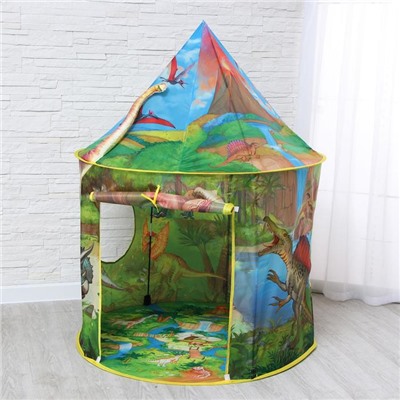Палатка детская игровая «Динозавры» 100×100×135 см