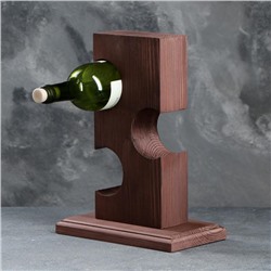 Подставка для вина "Ледж", тёмная, 24×14×34 см