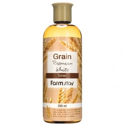 Выравнивающий тонер для лица Farm Stay Grain Premium White Toner