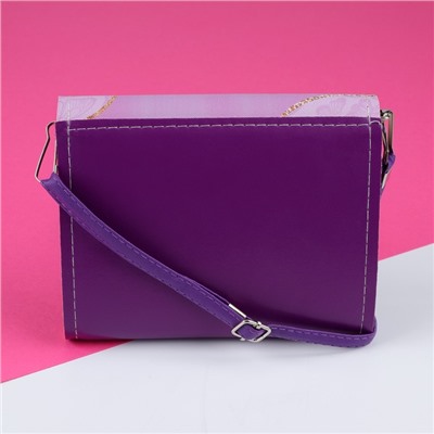 Набор для девочки Волшебная Фея: сумка с заколками, цвет фиолетовый/сиреневый