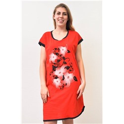 Платье женское домашнее с рисунком  арт. 462529