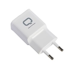 Сетевое зарядное устройство Qumo, Quick Charge, USB, 2 А, белое
