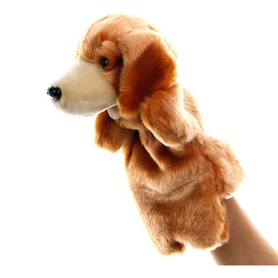 Мягкая игрушка на руку "Собака " MR106