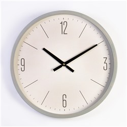 Настенные часы, серия: Классика, "Нео", плавный ход, d=39 см