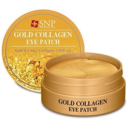 Гидрогелевые патчи для области вокруг глаз с золотом и коллагеном SNP Gold Collagen Eye Patch