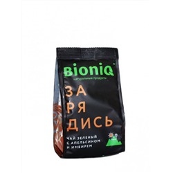 Чай зеленый "Зарядись" с апельсином и имбирем  BioniQ 50 г.