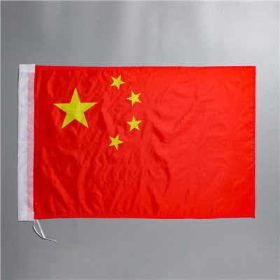 Флаг Китая, 60 х 90 см, полиэфирный шёлк