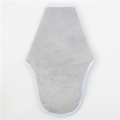 Конверт-одеяло Крошка Я «Зайка», серый, рост 50–56 см