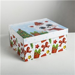 Складная коробка «Радости и веселья», 31,2 × 25,6 × 16,1 см