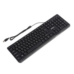 Клавиатура Perfeo CLASSIC PF-6106-USB, проводная, мембранная, 104 клавиши, USB, черная