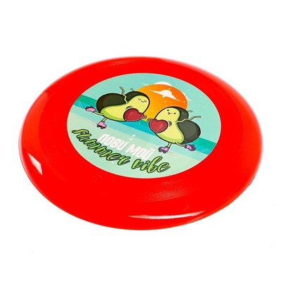 Летающая тарелка «Лови мой summer vibe», 18 см, цвета МИКС