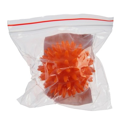 Мяч массажный d = 6 см., цвет оранжевый