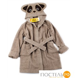 №7 Brown Panda халат детский р-р: 2 года, цв. темн.бежевый