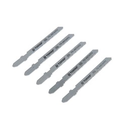 Пилки для лобзика ТУНДРА, HSS, по металлу, 5 шт. 50/75 х 2 мм, T218B